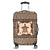 Hawaii Pattern Simple Turtle Luggage Covers - AH Black - Polynesian Pride