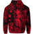 Hawaii Pineapple Polynesian Zip Hoodie Unique Style Red LT8 - Polynesian Pride