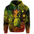 Custom Hawaii Pineapple Polynesian Hoodie Unique Style Reggae LT8 - Polynesian Pride