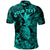 Custom Hawaii Pineapple Polynesian Polo Shirt Unique Style Turquoise LT8 - Polynesian Pride