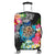 Hawaii Plumeria Hibiscus Wave Turtle Luggage Covers - AH Black - Polynesian Pride