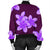 Hawaii Plumeria Simple Bomber Jacket - AH - Polynesian Pride