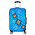 Hawaii Plumeria Turtle In The Ocean Luggage Covers - AH - John Style Black - Polynesian Pride