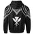 Hawaii Hoodie Polynesian Armor Style Black - Polynesian Pride