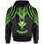 Hawaii Hoodie Polynesian Armor Style Green Unisex Green - Polynesian Pride