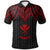 Hawaii Polo Shirt Polynesian Armor Style Red Unisex Red - Polynesian Pride