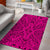 Hawaii Polynesian Culture Pink Area Rug - AH - Polynesian Pride