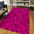 Hawaii Polynesian Culture Pink Area Rug - AH - Polynesian Pride