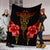 Hawaii Polynesian Hibiscus Animal Premium Blankets - AH - Polynesian Pride