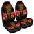 Hawaii Polynesian Hibiscus Animal Car Seat Covers - AH Universal Fit Black - Polynesian Pride