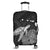 Hawaii Polynesian Hibiscus Turtle Map Luggage Covers - AH Black - Polynesian Pride