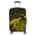 Hawaii Polynesian Hibiscus Turtle Map Luggage Covers Yellow - AH Black - Polynesian Pride