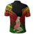 Hawaii Polynesian Hula Girl Wearing Plumeria Polo Shirt Reggae - Polynesian Pride