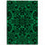 Hawaii Polynesian Kakau Turtle Green Area Rug - AH Luxurious - Polynesian Pride