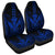 Hawaii Polynesian Kanaka Kakau Car Seat Covers - Alan Style Blue - AH Universal Fit Black - Polynesian Pride