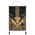 Hawaii Polynesian Kanaka Kakau Hanging Poster - Alan Style Gold - AH Hanging Poster Cotton And Linen - Polynesian Pride