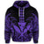 Hawaiian Polynesian Kanaka Kakau Hoodie Alan Style Purple - Polynesian Pride