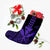 Hawaii Polynesian Kanaka Kakau Christmas Stocking - Alan Style Purple - AH - Polynesian Pride