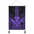 Hawaii Polynesian Kanaka Kakau Hanging Poster - Alan Style Purple - AH Hanging Poster Cotton And Linen - Polynesian Pride