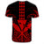 Hawaii Polynesian Kanaka Kakau T Shirt Alan Style Red - Polynesian Pride