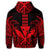 Hawaiian Polynesian Kanaka Kakau Hoodie Alan Style Red - Polynesian Pride