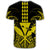 Hawaii Polynesian Kanaka Kakau T Shirt Alan Style Yellow - Polynesian Pride