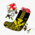 Hawaii Polynesian Kanaka Kakau Christmas Stocking - Alan Style Yellow - AH - Polynesian Pride