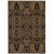 Hawaii Polynesian Lauhala Mix Gold Area Rug - AH Luxurious - Polynesian Pride