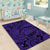 Hawaii Polynesian Maori Lauhala Violet Area Rug - AH - Polynesian Pride