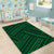 Hawaii Polynesian Nation Green Area Rug - AH - Polynesian Pride