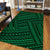 Hawaii Polynesian Nation Green Area Rug - AH - Polynesian Pride