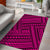 Hawaii Polynesian Nation Pink Area Rug - AH - Polynesian Pride