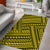 Hawaii Polynesian Nation Yellow Area Rug - AH - Polynesian Pride