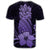 Hawaii Polynesian Pineapple Hibiscus T Shirt Purple - Polynesian Pride