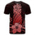 Hawaii Polynesian Pineapple Hibiscus T Shirt Red - Polynesian Pride