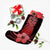 Hawaii Polynesian Pineapple Hibiscus Christmas Stocking - Red - AH - Polynesian Pride