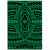 Hawaii Polynesian Seamless Green Area Rug - AH Luxurious - Polynesian Pride