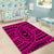 Hawaii Polynesian Seamless Pink Area Rug - AH - Polynesian Pride