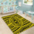 Hawaii Polynesian Seamless yellow Area Rug - AH - Polynesian Pride