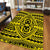 Hawaii Polynesian Seamless yellow Area Rug - AH - Polynesian Pride