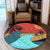 Hawaii Polynesian Sun Down Round Carpet - AH - Polynesian Pride