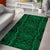 Hawaii Polynesian Symmetry Green Area Rug - AH - Polynesian Pride