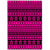 Hawaii Polynesian Tattoo Tribal Pink Area Rug - AH Luxurious - Polynesian Pride