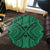 Hawaii Polynesian Tradition Green Round Carpet - AH - Polynesian Pride