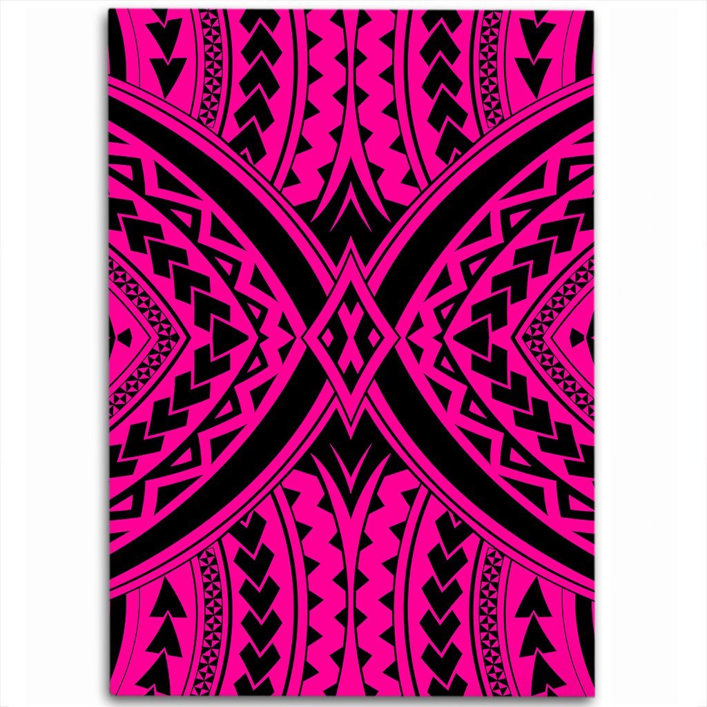 Hawaii Polynesian Tradition Pink Area Rug - AH Luxurious - Polynesian Pride