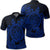 Hawaii Polynesian Turtle Polo Shirt Blue Unisex Black - Polynesian Pride