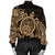 Hawaii Polynesian Turtle Bomber Jacket - Gold - AH - Polynesian Pride