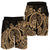 Hawaii Polynesian Turtle Men's Shorts - Gold - AH - Polynesian Pride