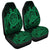 Hawaii Polynesian Turtle Car Seat Covers - Green - AH Universal Fit Black - Polynesian Pride