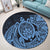 Hawaii Polynesian Turtle Round Carpet - Pastel - AH - Polynesian Pride